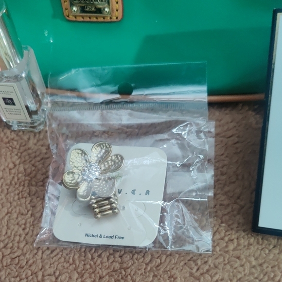 Dooney & Bourke Teal and Tan Handbag - Picture 8 of 10